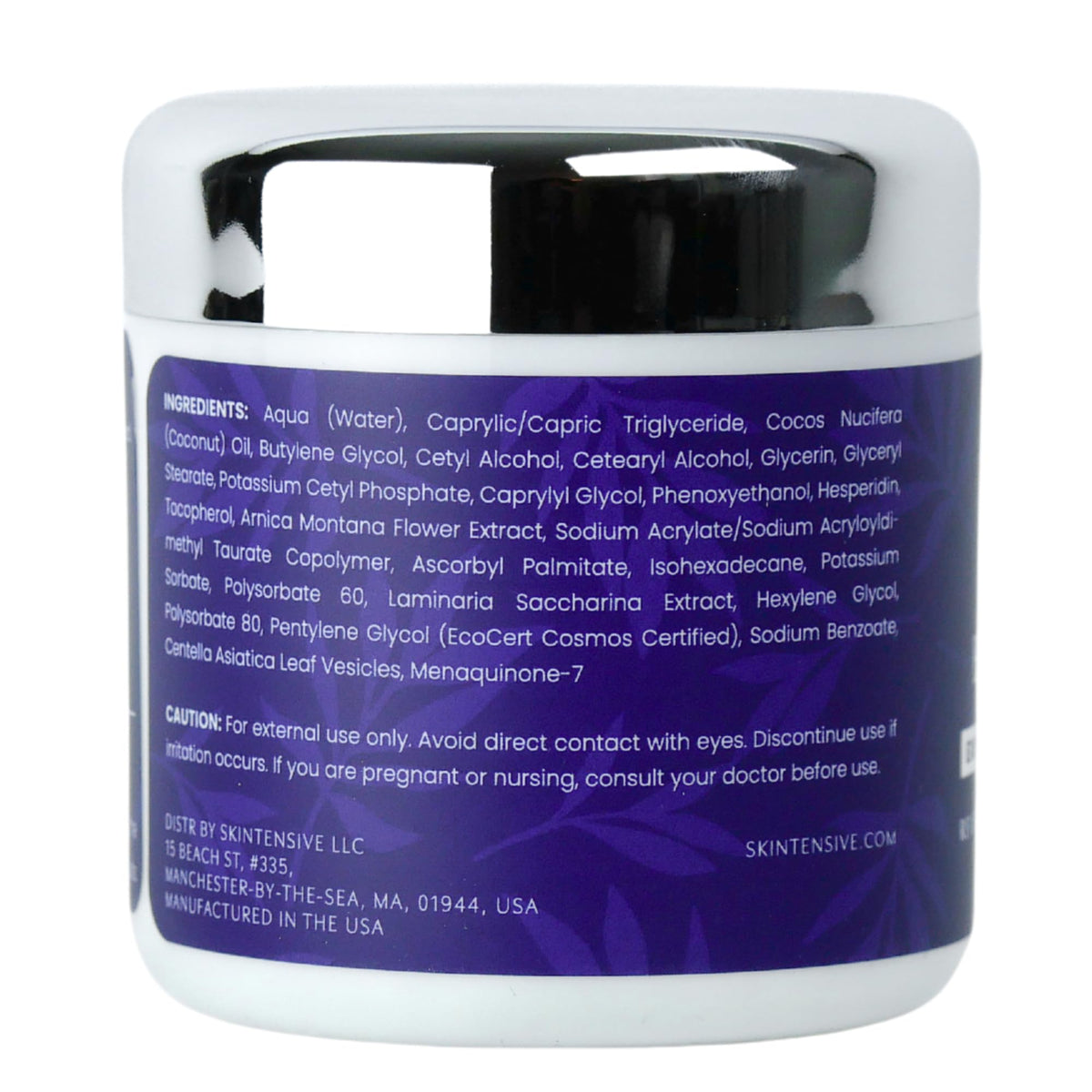 SKINTENSIVE senior woman caring for hands showing moisturized delicate skin