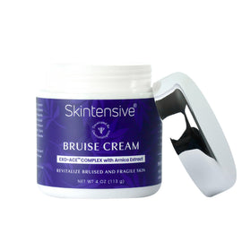 SKINTENSIVE creamy texture close-up showing smooth spreadability and absorption