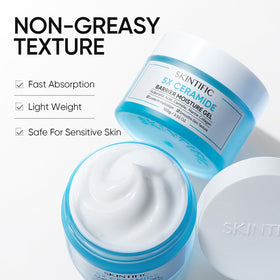 SKINTIFIC applied to hand absorbed quickly for visible hydration