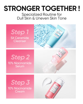 SKINTIFIC applying cream to cheek demonstrating smooth application benefit