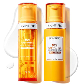 SKINTIFIC front packaging showing bottle and label, conveys freshness benefit