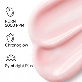 SKINTIFIC gel being dabbed on hand to show spreadability and lightweight finish