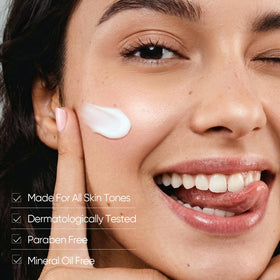 SKINTIFIC moisturizer placed in bathroom routine conveying everyday use