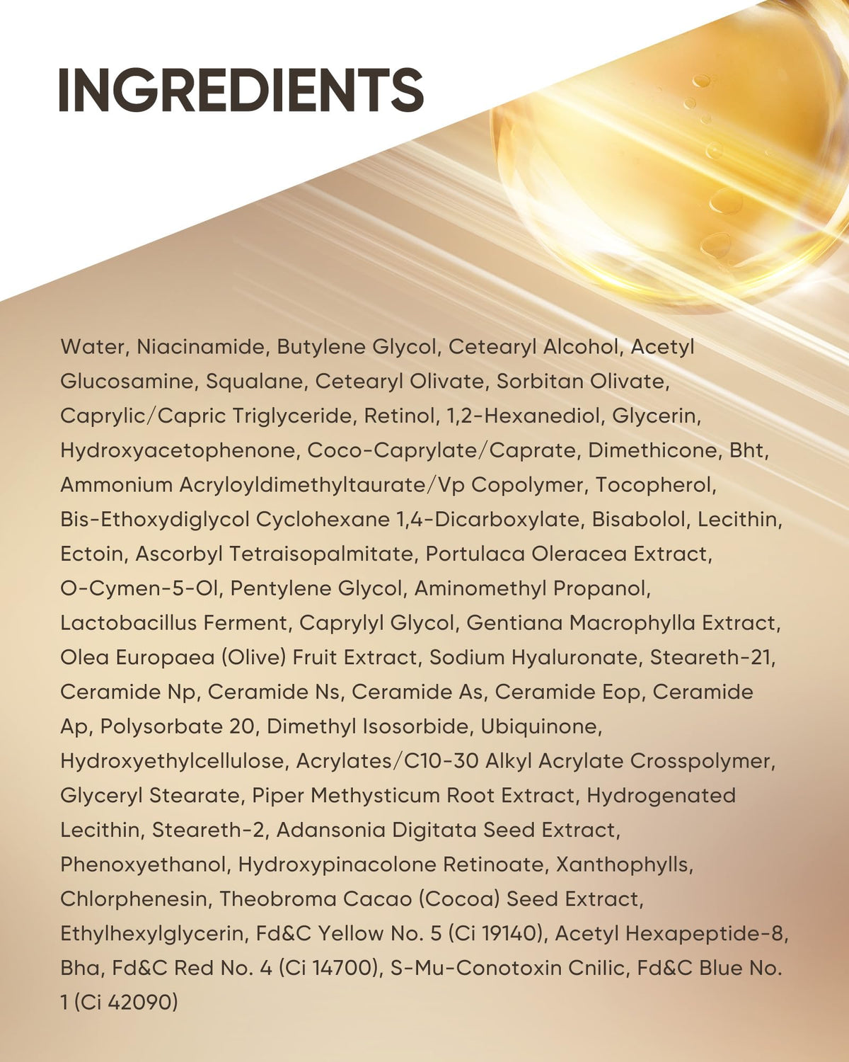 SKINTIFIC product with ceramide illustration indicating barrier repair benefit