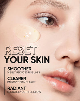 SKINTIFIC gel texture close-up demonstrating fast-absorbing lightweight hydration