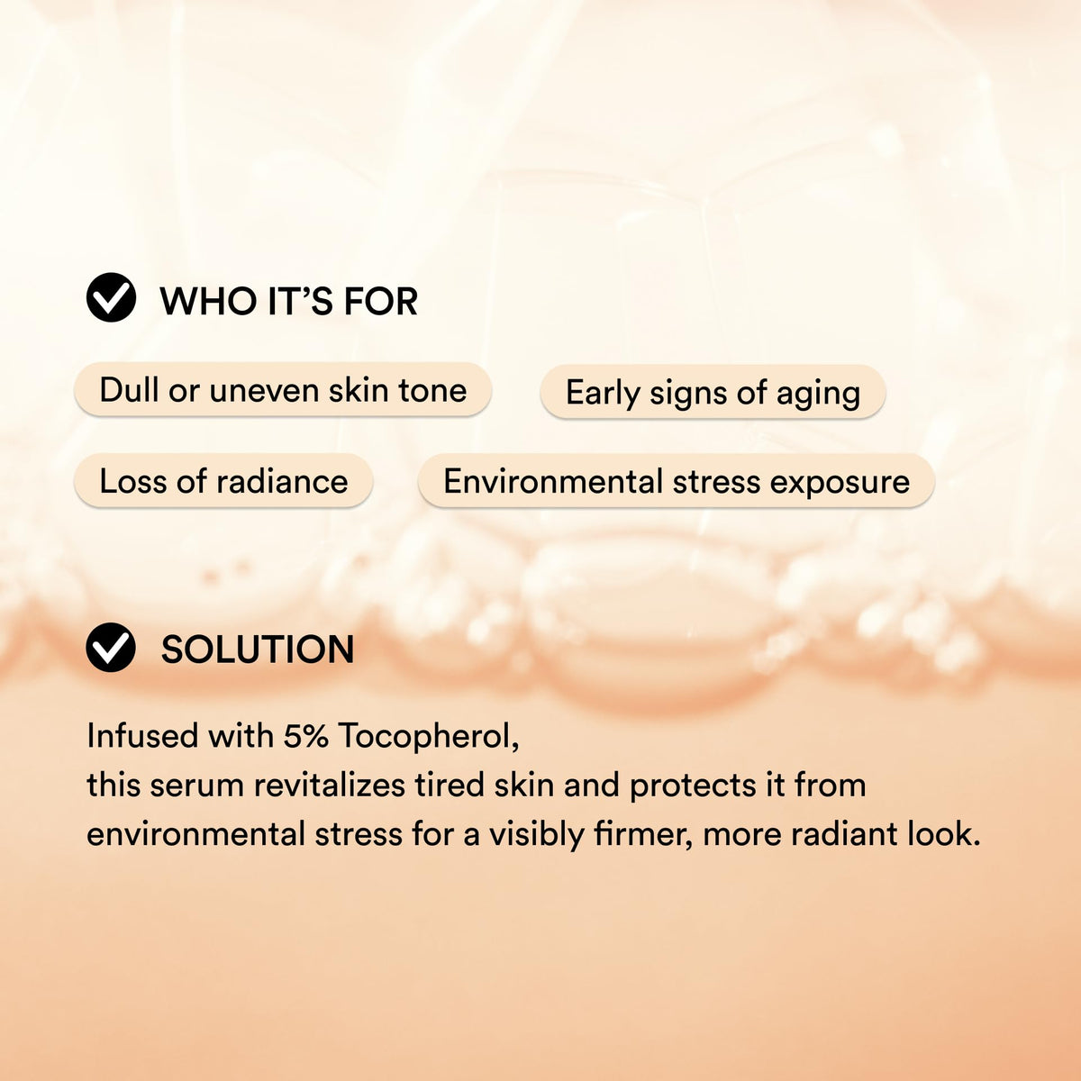 Skit serum texture drop illustrating lightweight finish and fast absorption
