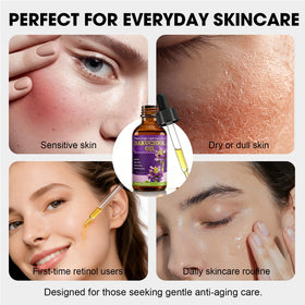 SKSOYT label close view showing key ingredients, helps identify bakuchiol and vitamin E