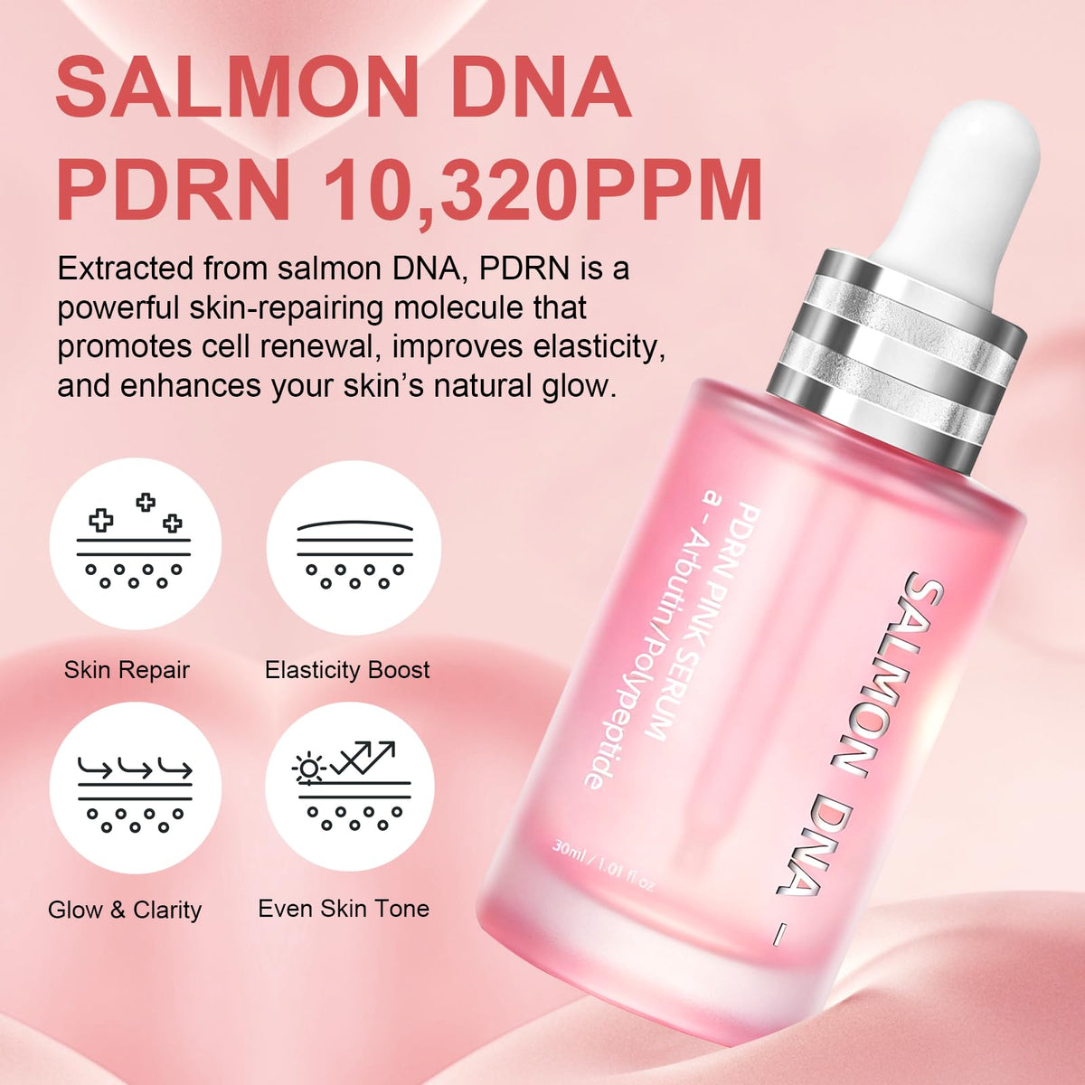 SKSOYT dropper texture close-up illustrating lightweight serum and fast absorption benefit