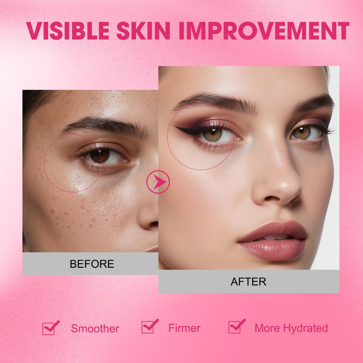 SKSOYT product applied on face illustrating smooth, non-greasy finish