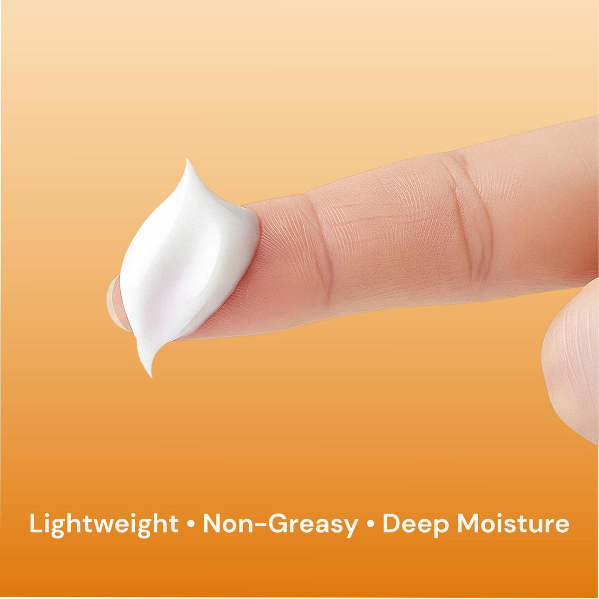 Sky and Sol cream texture close-up showing smooth moisturizing finish