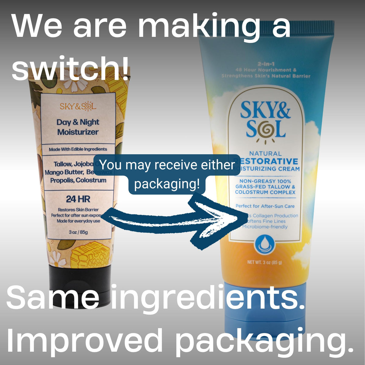 Sky and Sol cream texture on spoon showing rich, spreadable consistency