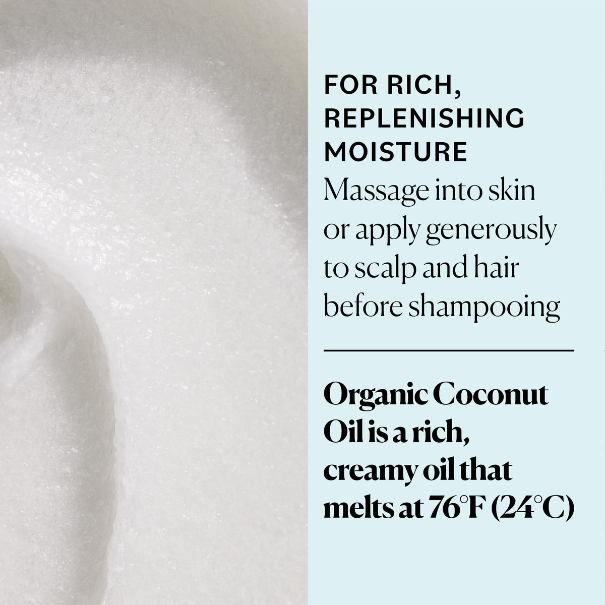 Sky Organics applied on hands demonstrating moisturized skin benefit