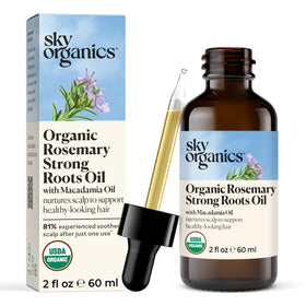 Sky Organics front bottle showing label and organic certification benefit
