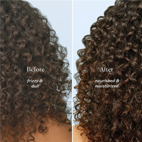 Sky Organics smoothing through lengths and ends for shine