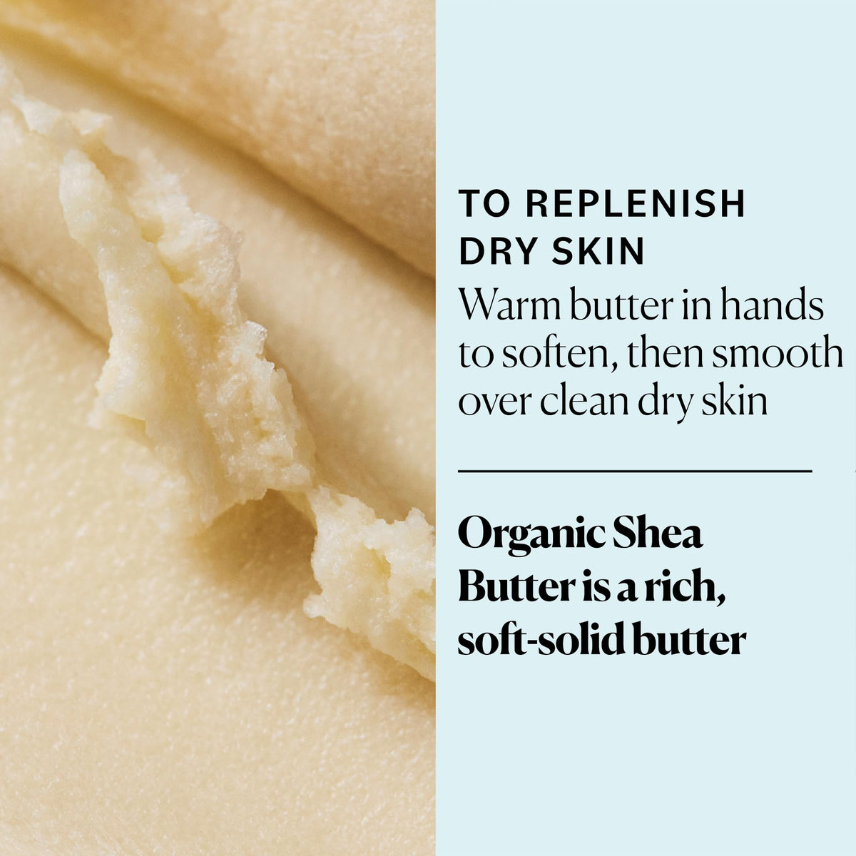 Sky Organics hand application demonstrating melted butter moisturizing skin