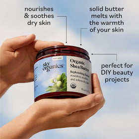 Sky Organics ingredients label close-up proving single-ingredient purity benefit