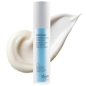 skyn ICELAND front packaging showing bottle and label with cooling benefit
