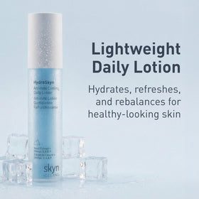 skyn ICELAND lotion texture close-up showing lightweight spread and hydration