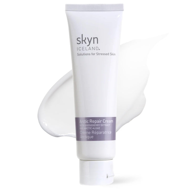 skyn ICELAND front packaging showing tube and brand for calm hydration