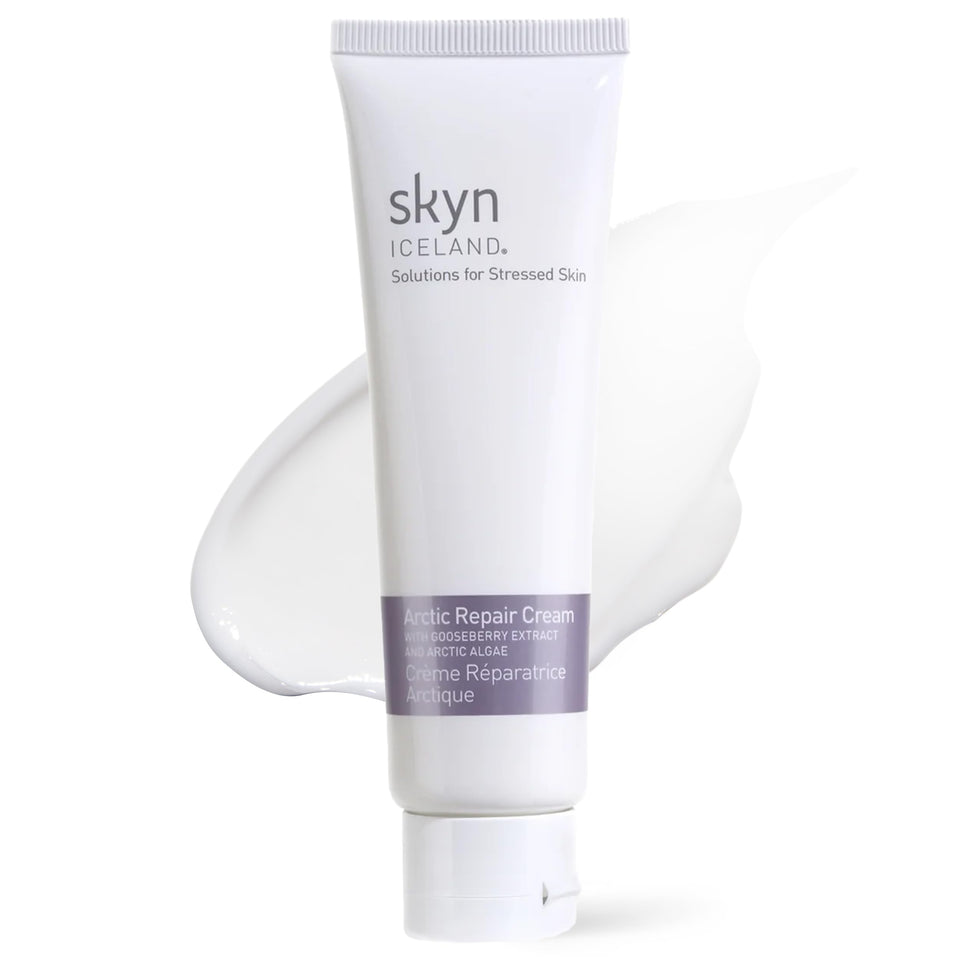 skyn ICELAND front packaging showing tube and brand for calm hydration