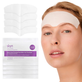 skyn ICELAND front packaging showing four forehead patches and benefits