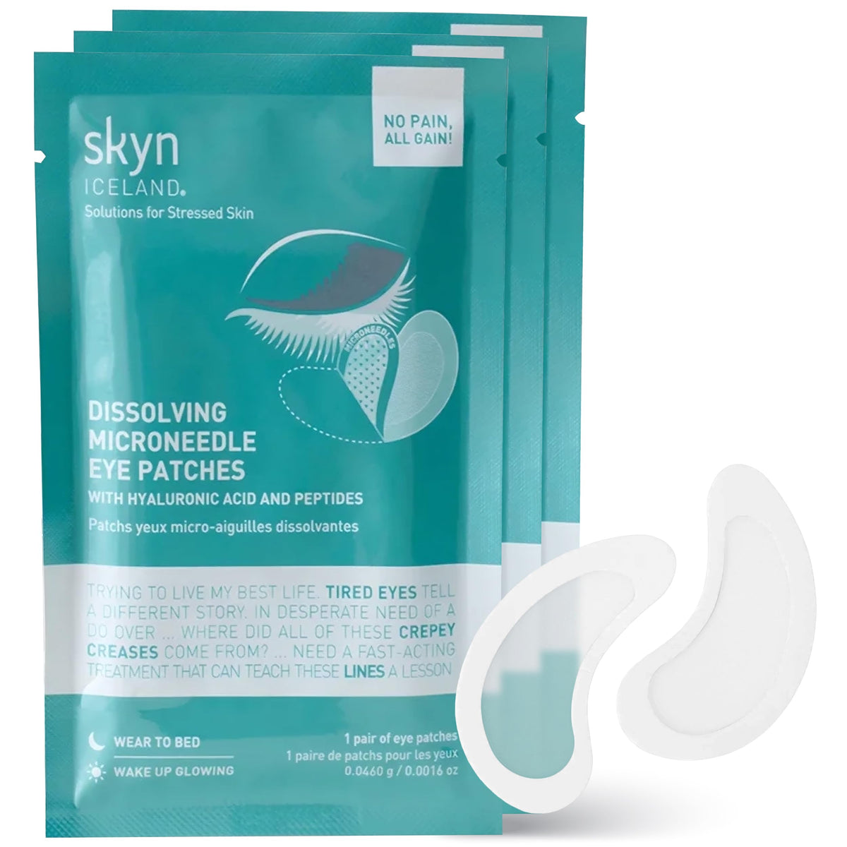 skyn ICELAND front packaging showing product and benefit of targeted hydration