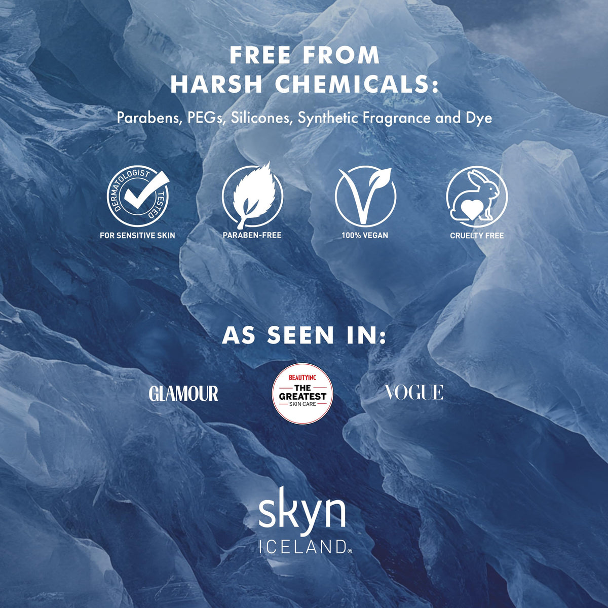 skyn ICELAND tube inside a travel bag showing on-the-go moisturizing solution