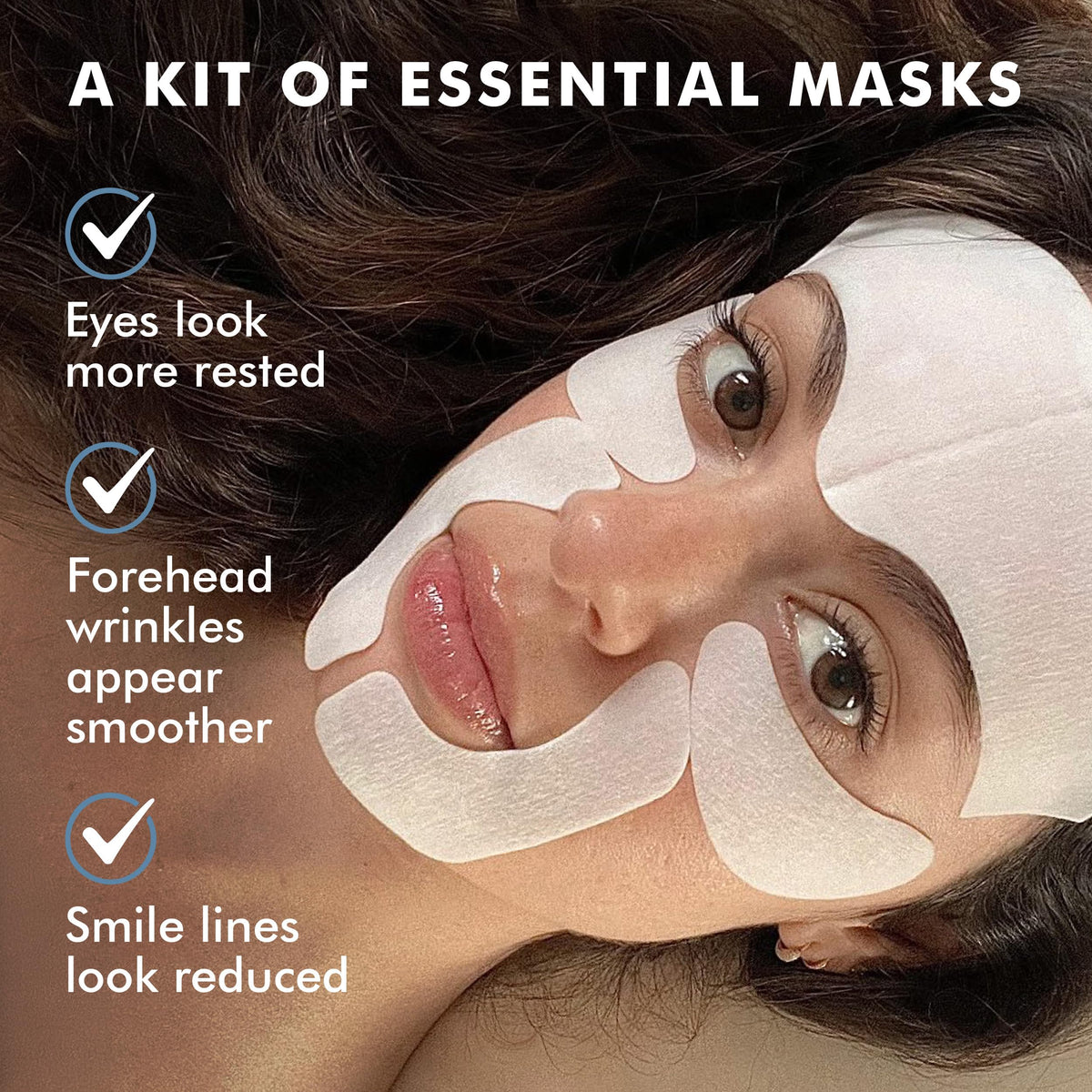 skyn ICELAND smile-line patch in use smoothing nasolabial creases