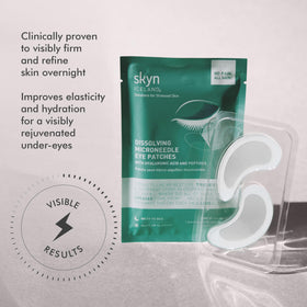 skyn ICELAND hyaluronic texture on patch demonstrating deep hydration