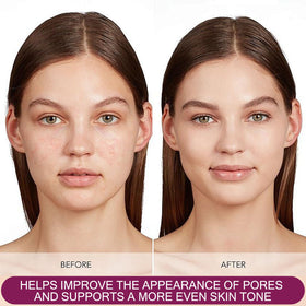 skynflow ingredient display with collagen and hyaluronic acid, boosts moisture retention
