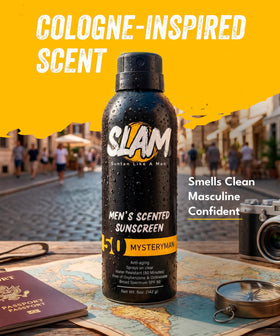 Slam Lotion two-pack stacked for value and convenience benefit