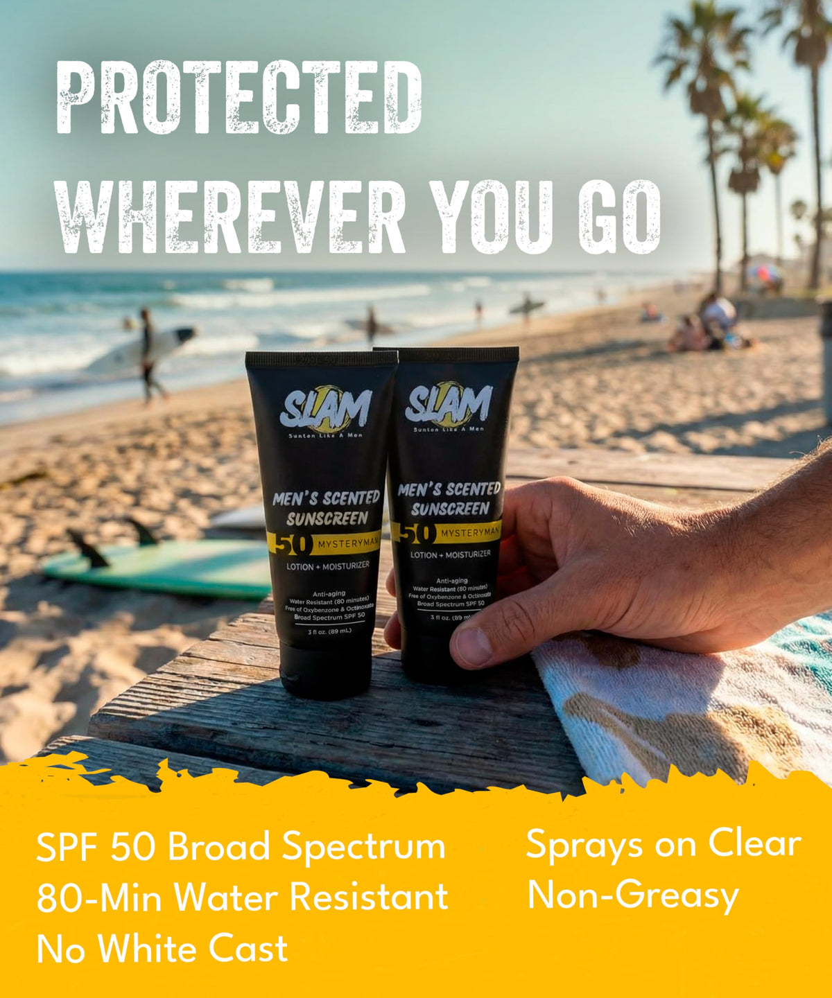 SLAM two-pack flatlay showing value and convenient backup benefit