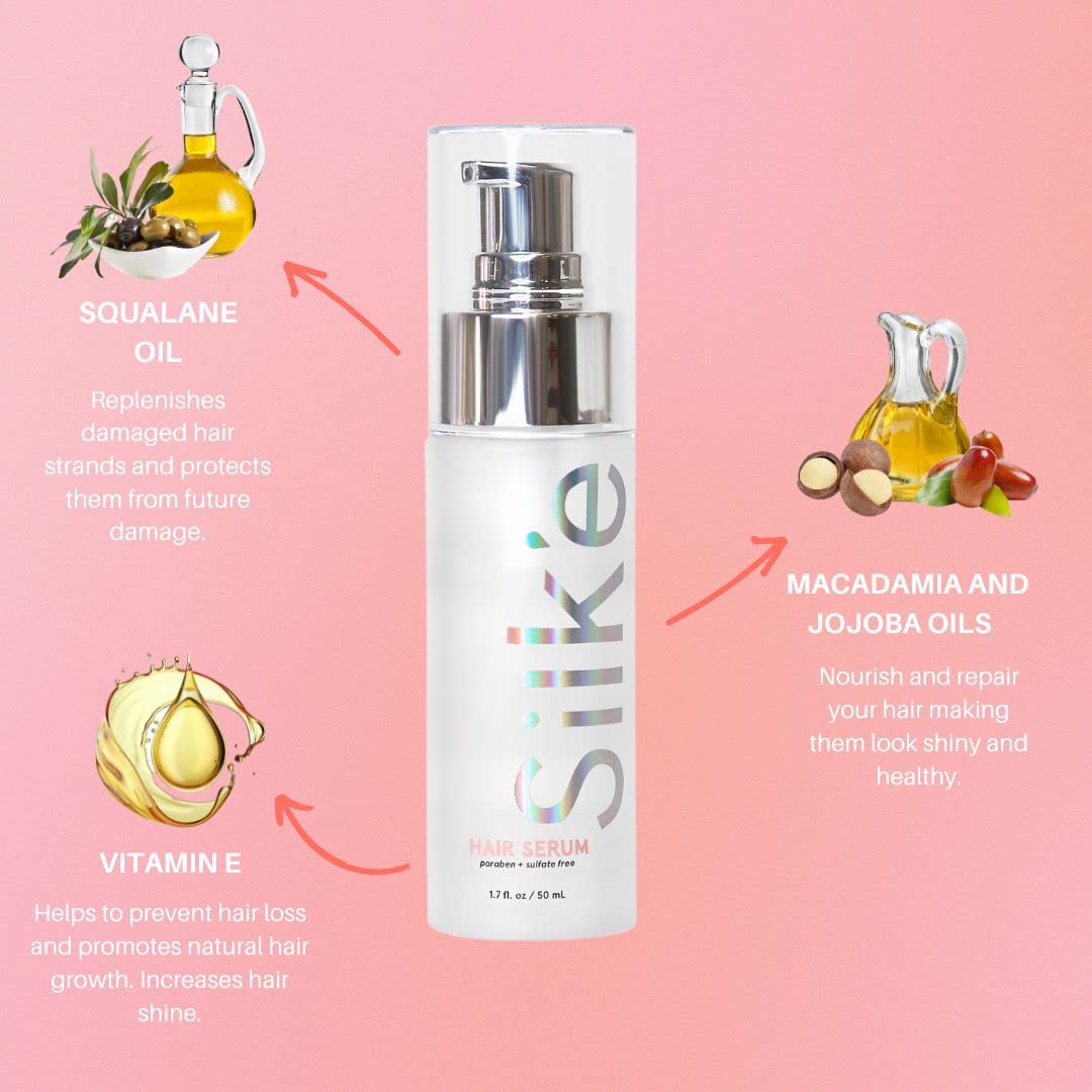 Sleek'e applied to damp hair demonstrating easier detangling and styling