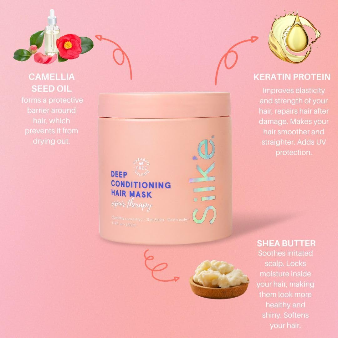 Sleek'e creamy mask texture close-up illustrating rich hydration and slip