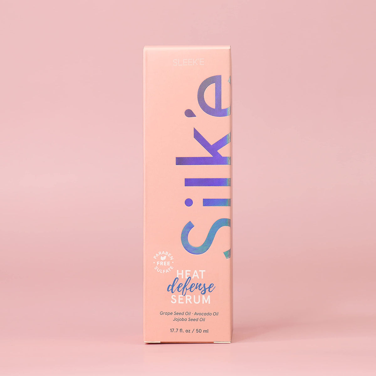 Sleek'e serum texture on hand demonstrating lightweight absorption and smoothness