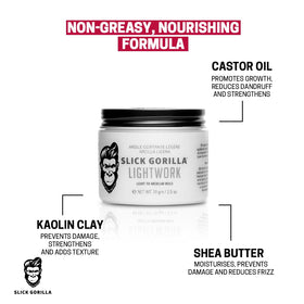 Slick Gorilla Lightwork in a morning routine setting illustrating everyday styling benefit