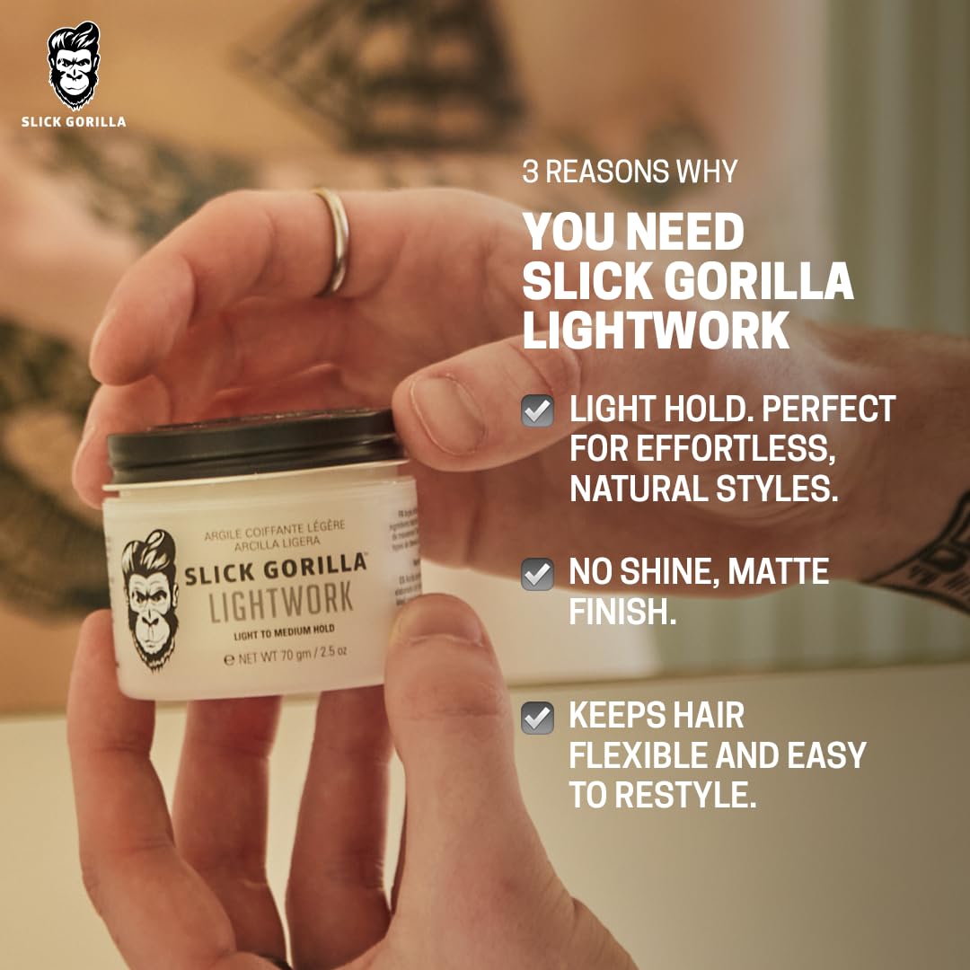 Slick Gorilla Lightwork swatch on hand demonstrating easy spread and control