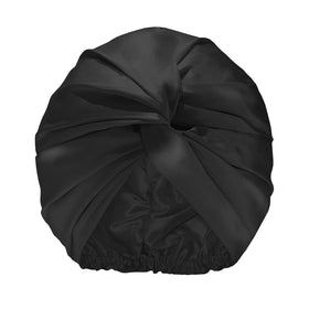 SLIP turban folded in travel bag showing compactness and travel convenience