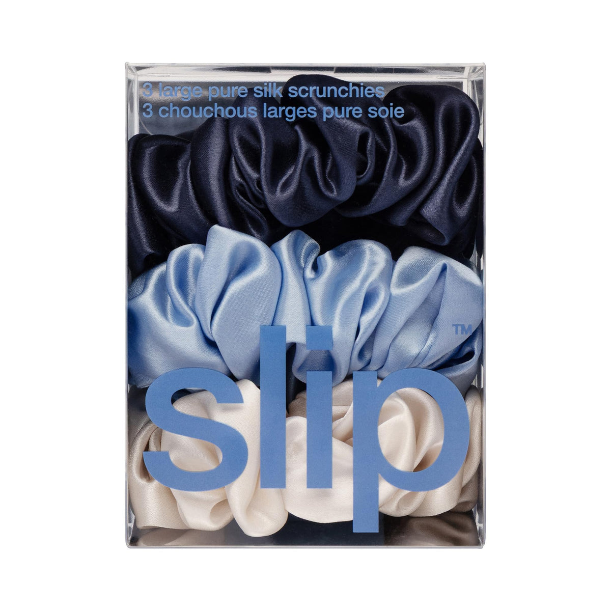 SLIP scrunchie used in a bun to show polished everyday styling