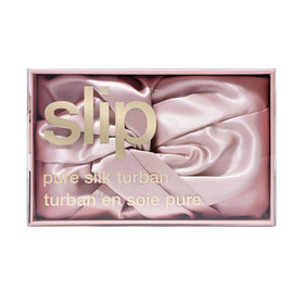 SLIP turban on pillow showing overnight protection and reduced frizz