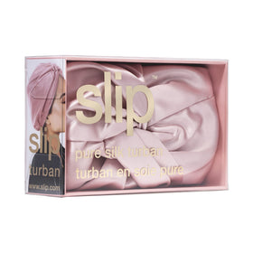 SLIP turban packed for travel showing compact convenience and care