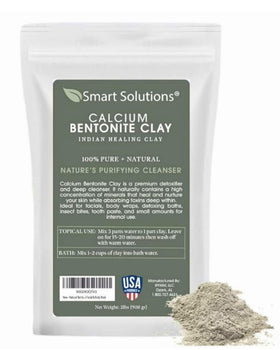 SMART SOLUTIONS front packaging 2 lb bag showing pure clay and value