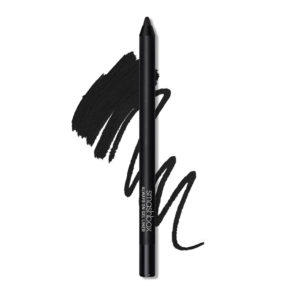 Smashbox front packaging showing Fishnet shade and clear benefit of bold color