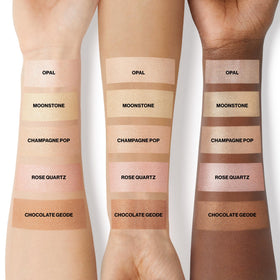 Smashbox x BECCA compact label and ingredients view showing clear branding and product details