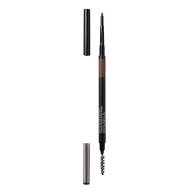 Before and after brows using Smashbox for fuller natural-looking definition