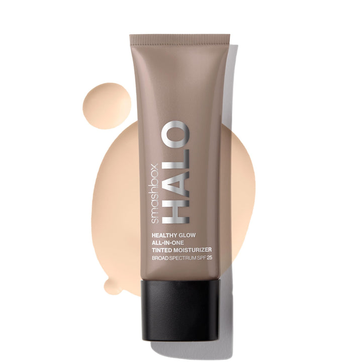 Smashbox front packaging showing clean product and brand benefit
