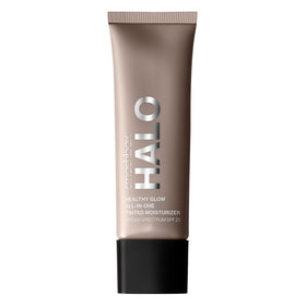 Smashbox Halo front packaging showing medium shade and SPF benefit