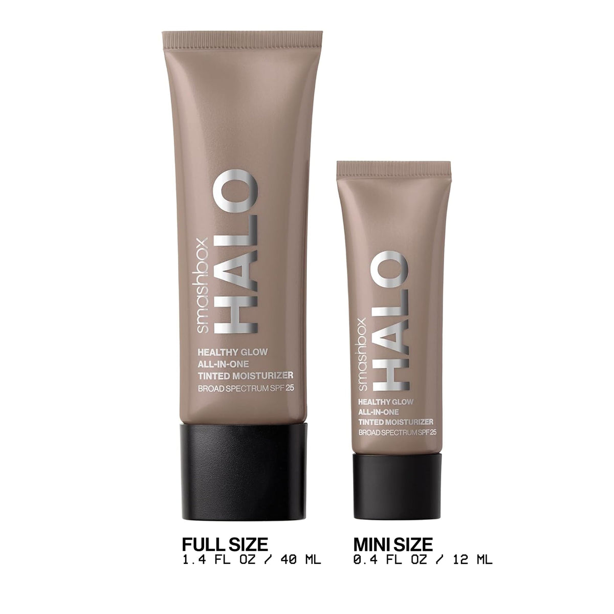 Smashbox Halo label and ingredients showing hyaluronic acid and niacinamide benefit