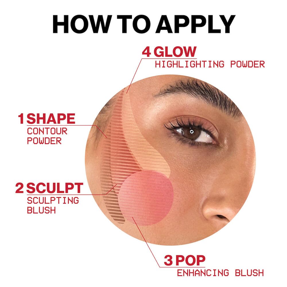 Smashbox close-up texture of powder, smooth blendable finish for soft skin
