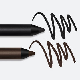 Smashbox dark swatch texture revealing rich pigment and smooth blendability